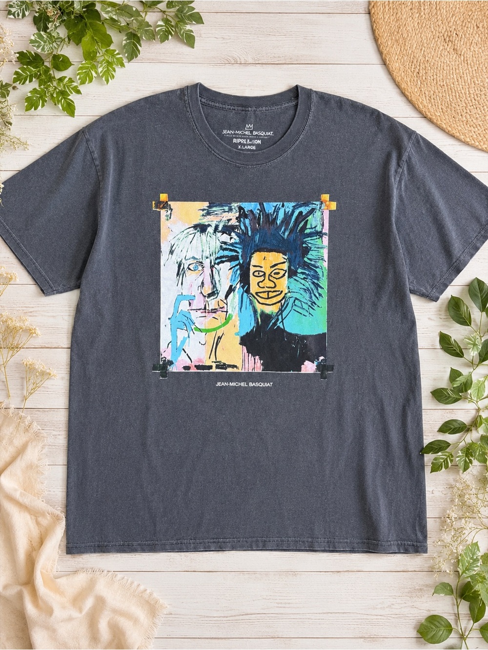 Basquiat x Ripple Junction Dos Cabezas Warhol Shirt XL